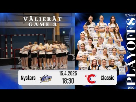 Nystars - Classic | T16 SM | Välierät Game 3