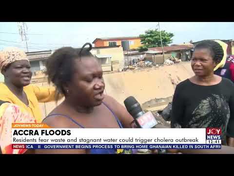 Accra Floods: Residents fear waste and stagnant water could trigger cholera outbreak