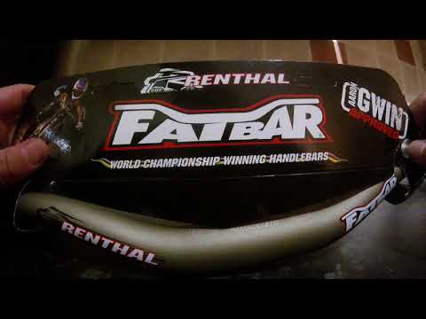 renthal fatbar handlebar unboxing review