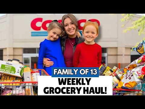 MASSIVE Costco Haul for a Family of 13… $1,123?!