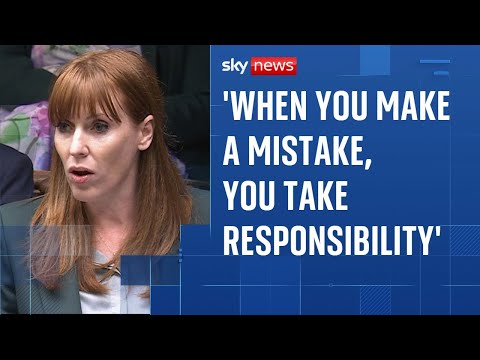 Rayner gives resignation speech in the House of Commons