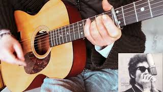 ‘Farewell, Angelina’ Bob Dylan vsn - Guitar Chords (Standard - Capo 7)
