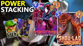 MARVEL SNAP INDONESIA - MEMBANGKITKAN COMBO NAGA YANG TERLUPAKAN!! SHOU LAO KITTY SCARLET STICK DECK