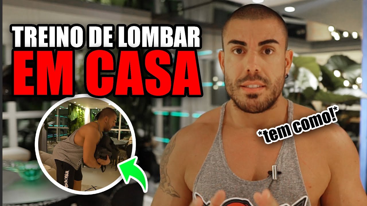 Treino de lombar em casa *completo*