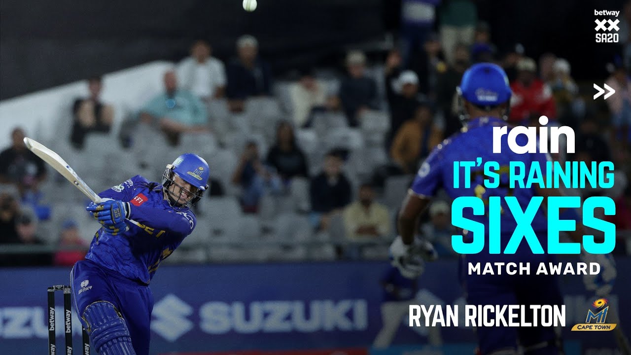 It's Raining Sixes | Ryan Rickelton | Match 1 - MICTvDSG