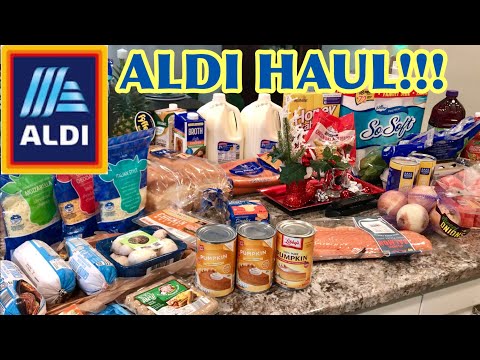 ALDI HAUL DECEMBER 2021! My Aldi Grocery Haul 🍱