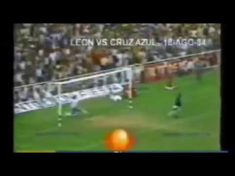 Cabinho (León) - 18/08/1984 - Léon 3x1 Cruz Azul - 1 gol