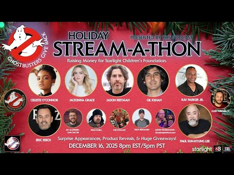 Holiday Stream-A-Thon - Ghostbusters Give Back