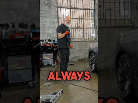 Tip when using a pressure washer!