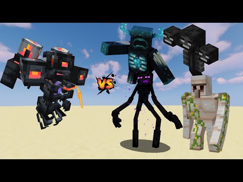 The Harbinger VS Minecraft Bosses 1.19.2