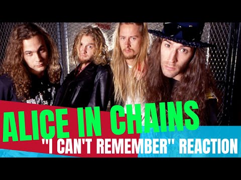 Hip Hop Head's Reaction To Alice In Chains - I Can't Remember