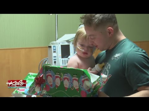 SF Fire Rescue Deliverer Toys To Avera Children's Hospital