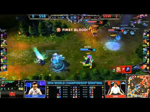 Insane Mata & imp First Blood Play - SSB vs SSW Game 3 (S4 Worlds)