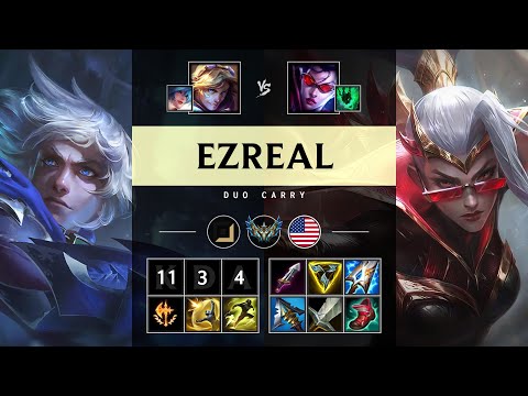 Ezreal ADC vs Vayne - NA Challenger Patch 25.13