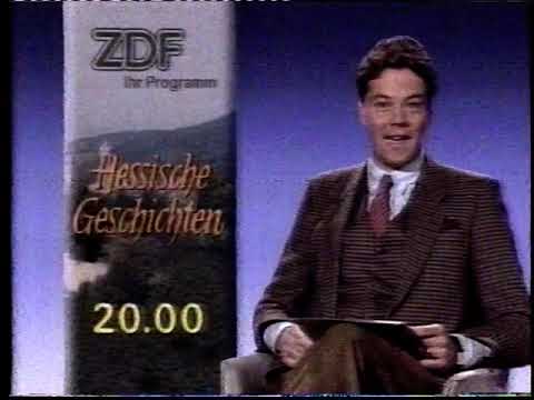 ZDF 29.03.1990 Ansage Abendprogramm