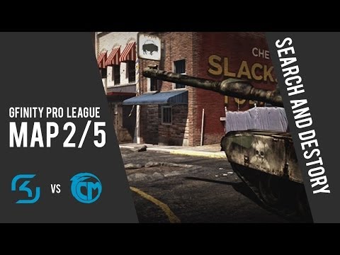MLG Gfinity Pro League | SK Gaming vs TCM (2/5) | SnD auf Warhawk