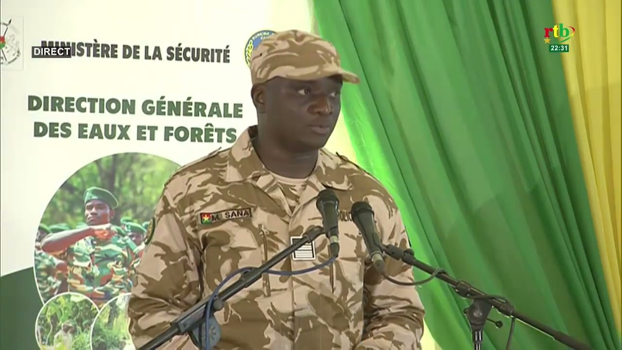 Nuit de l’arbre 2026 : discours du Camarade, ministre de la Sécurité, Mahamadou SANA