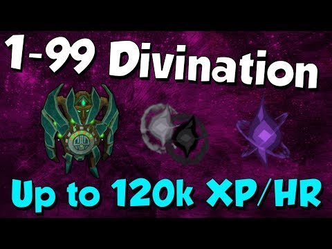 1-99 Divination Guide! Up to 120k Xp/hr [Runescape 3] Caches Op!