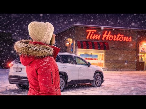 Solo Stealth Camp at a Tim Hortons |  I didn’t plan to sleep here