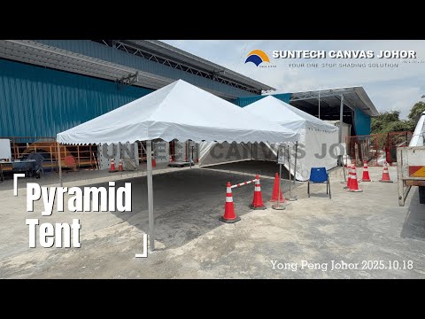 20x20ft Pyramid Tent Yong Peng Johor
