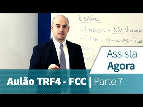 AULÃO TRF4 FCC 2014 Aula 7
