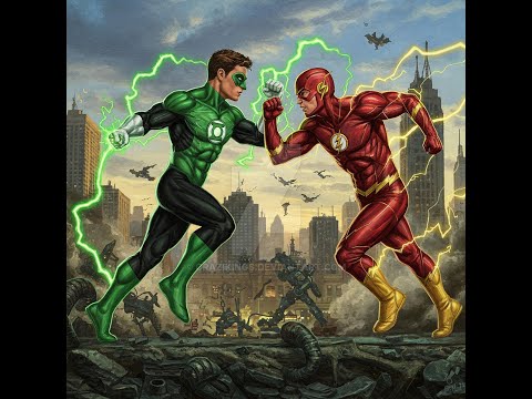 Mugen The Flash And Green Lantern Simul Match (Superman And John Stewart