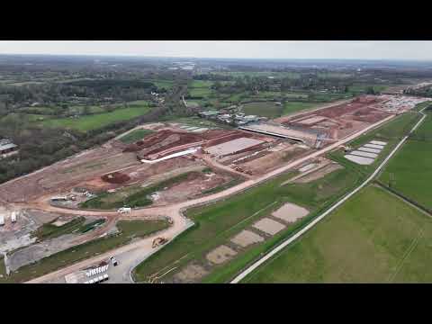 2024-06-27 Delta Junction to B4101 Waste Lane Overbridge