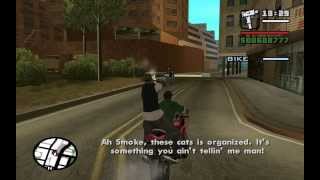 GTA San Andreas - Just Business (Big Smoke Mission #4) - from the Starter Save - Mission Help
