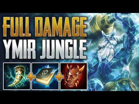 Walls On Point! Ymir Jungle Gameplay (SMITE Conquest)