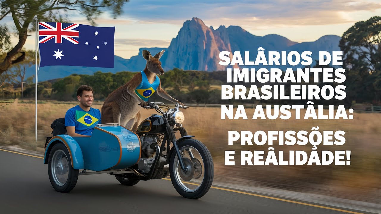 🇦🇺 Quanto Ganha um Imigrante Brasileiro na AUSTRÁLIA? 🇦🇺Profissões, Salários e Realidade! #australia