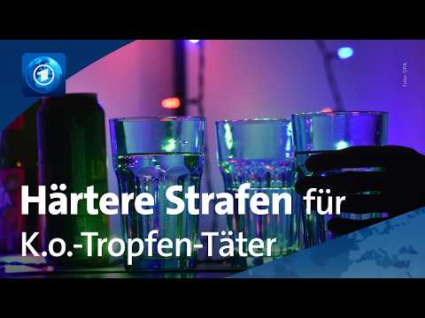 Video Thumbnail: Mindestens 5 Jahre Haft für K.o.-Tropfen-Einsatz bei Raub- oder Sexualdelikten