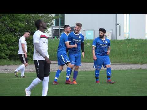 Spielausschnitt mit Tor Mergim Gashi