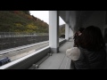 500kph Chuo Shinkansen Japanese Maglev Passing Metres Away