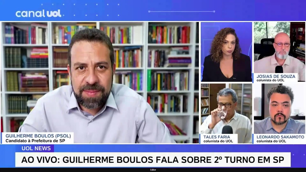 BOULOS AO VIVO NO UOL
