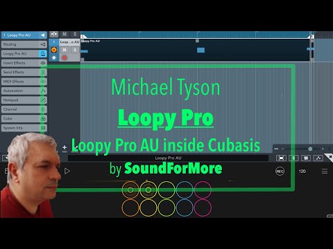 Loopy Pro Looper, DAW, Sampler - Tutorial Part 20: running Loopy Pro inside Cubasis