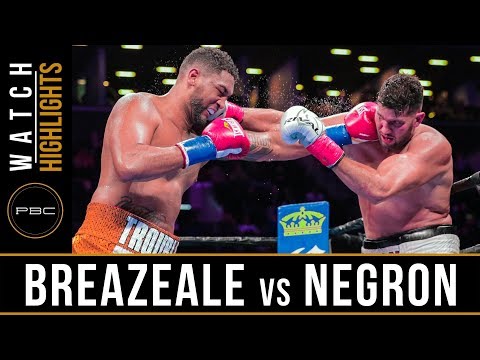 Breazeale vs Negron HIGHLIGHTS: December 22, 2018 — PBC on FOX