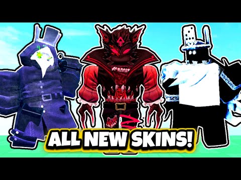 ALL NEW SKINS in FORSAKEN V3.6.0 UPDATE! (1x1x1x1 Rework 🟢)
