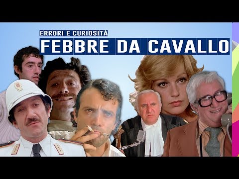 🎬 FEBBRE DA CAVALLO🤘🐴 ERRORI E CURIOSITÀ - GIGI PROIETTI, ENRICO MONTESANO, CATHERINE SPAAK, ANNI 70