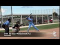 2021 SS Ryan Waldschmidt Uncommitted, FL 