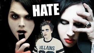 Why Do People Hate Marilyn Manson And MCR? (My Chemical Romance)