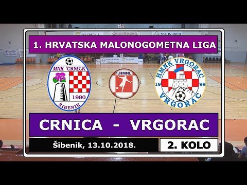 1. HMNL, 2. kolo: CRNICA - VRGORAC  4:4, 13.10.2018.