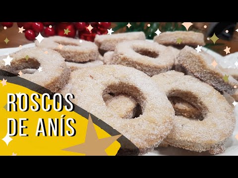 ROSCOS DE ANÍS AL HORNO / RECETA VEGANA