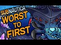 Ranking Subnautica Leviathans From WORST To FIRST