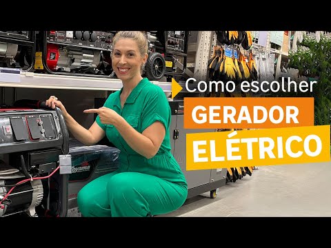 Como escolher gerador elétrico