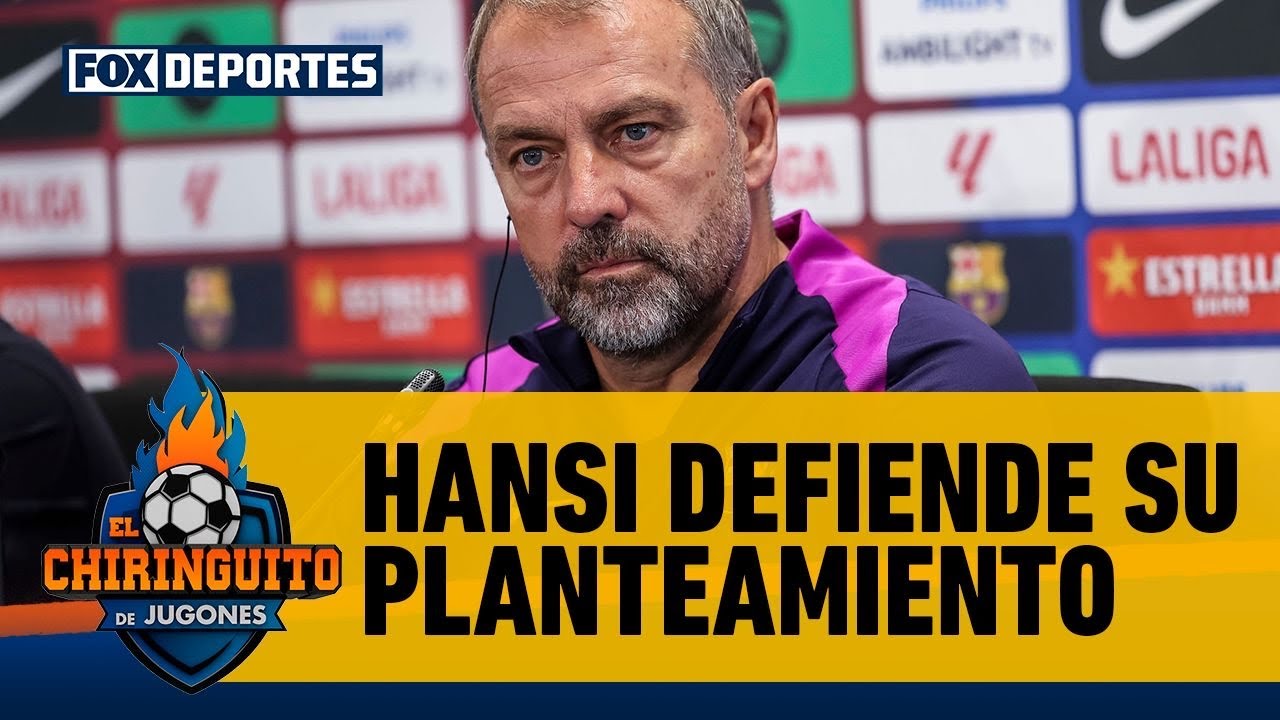 😯🤔 El estilo no se cambia, HANSI FLICK defiende su planteamiento en el BARCELONA | El Chiringuito