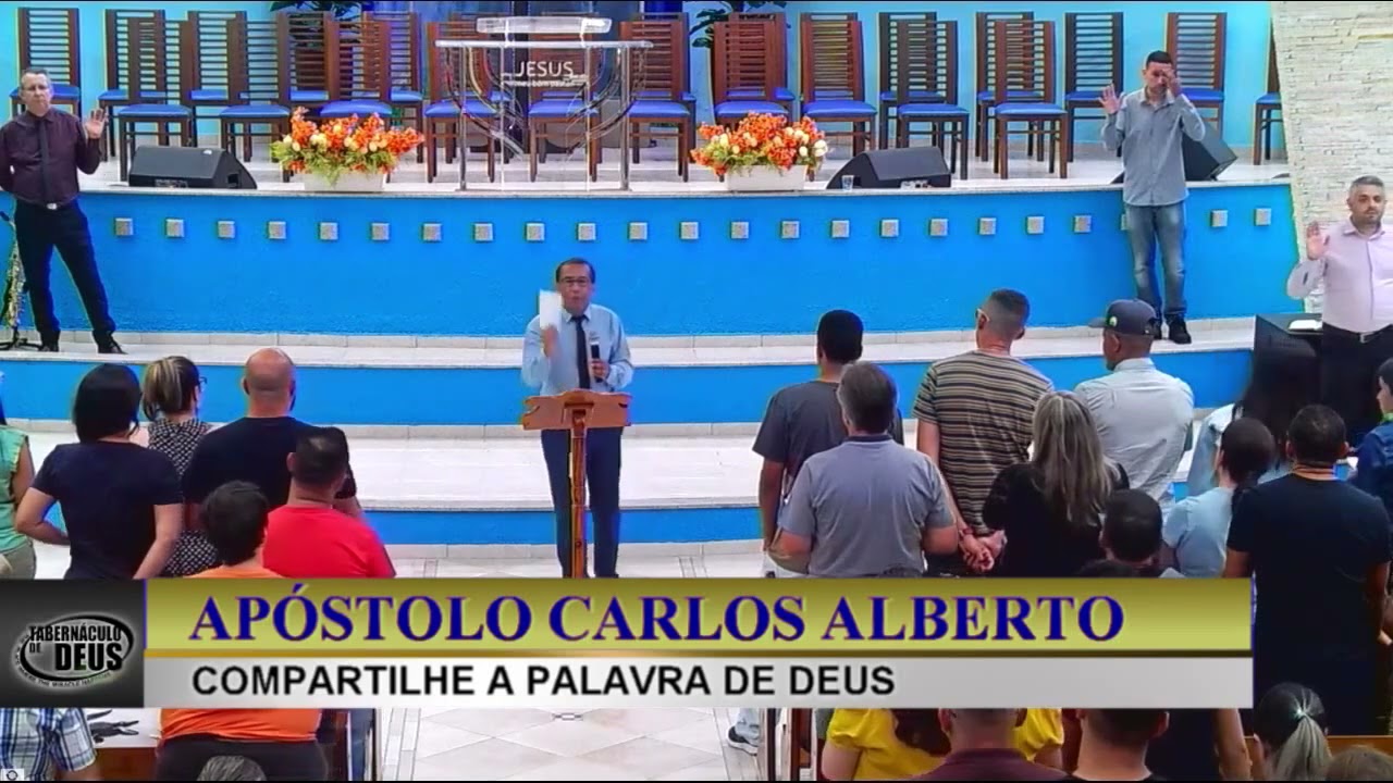 SÓ O SENHOR É DEUS DE TODA A TERRA *  APÓSTOLO CARLOS ALBERTO *  TABERNÁCULO DE DEUS