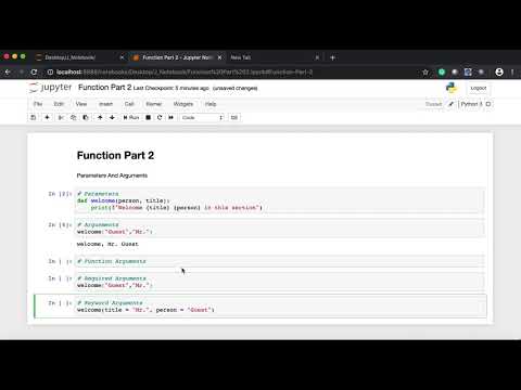 Python Ep 15 Function Part 2