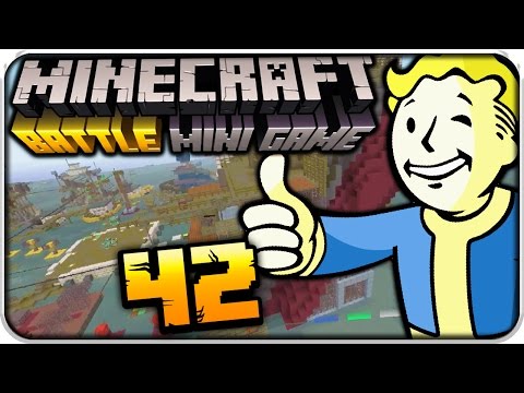 MINECRAFT: BATTLE MINI GAME Part 42: Check out FALLOUT MAPS!