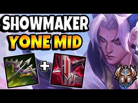 YONE vs SYLAS MID [ DK ShowMaker ] Patch 11.12 Korea Challenger ✅