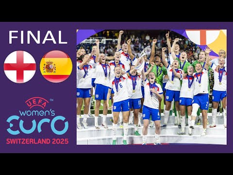 History Makers: Lionesses Crowned Back-to-Back Euro 2025 Champions | England vs Spain Highlights